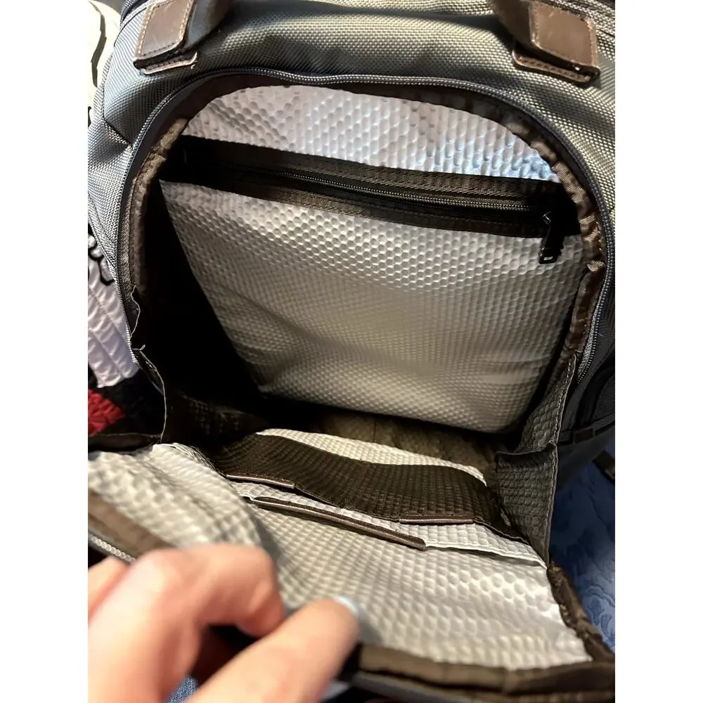 Tumi Alpha Bravo Backpack Grey Brown